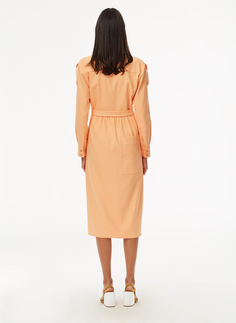 Sleeve Waist Tie Dress | Tibi ...